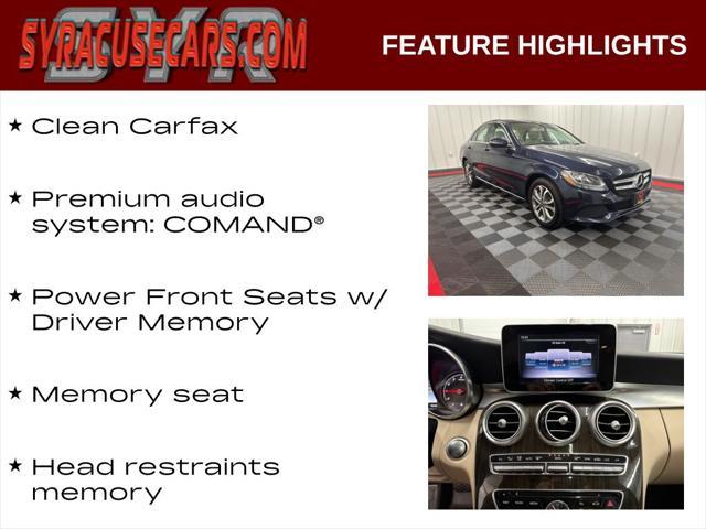 used 2018 Mercedes-Benz C-Class car, priced at $18,995