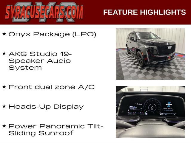 used 2021 Cadillac Escalade car, priced at $71,525