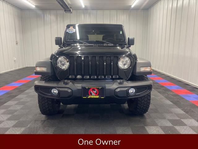 used 2021 Jeep Wrangler Unlimited car, priced at $31,555