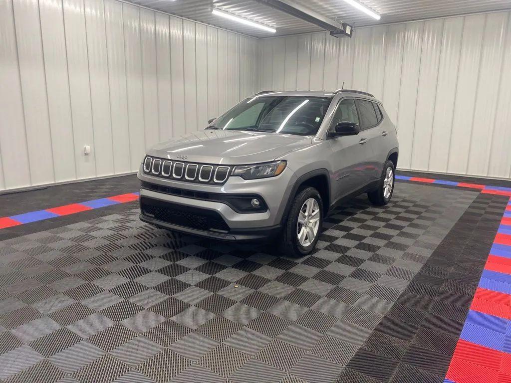 used 2022 Jeep Compass car, priced at $21,997