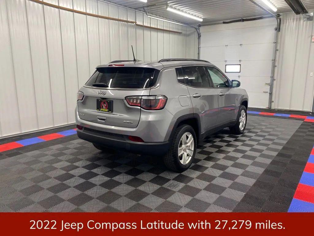 used 2022 Jeep Compass car, priced at $21,997