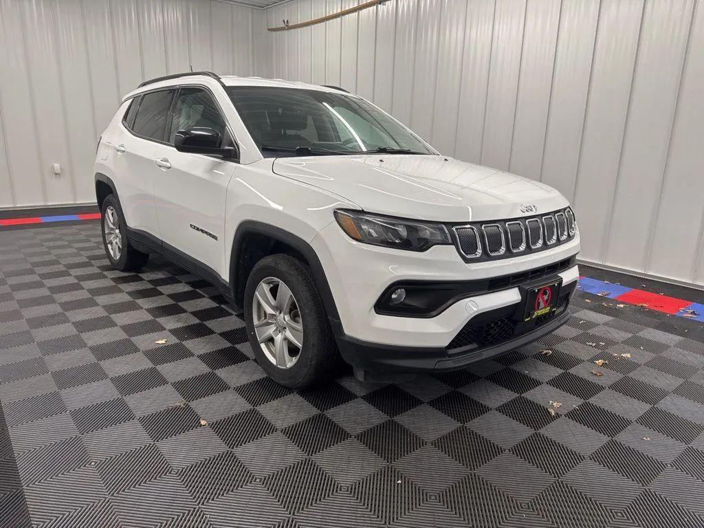 used 2022 Jeep Compass car, priced at $21,799