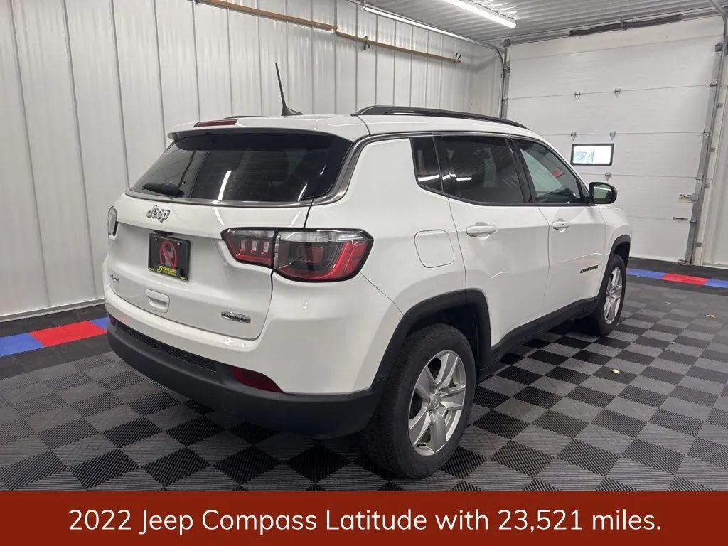 used 2022 Jeep Compass car, priced at $21,799