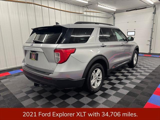 used 2021 Ford Explorer car, priced at $28,185