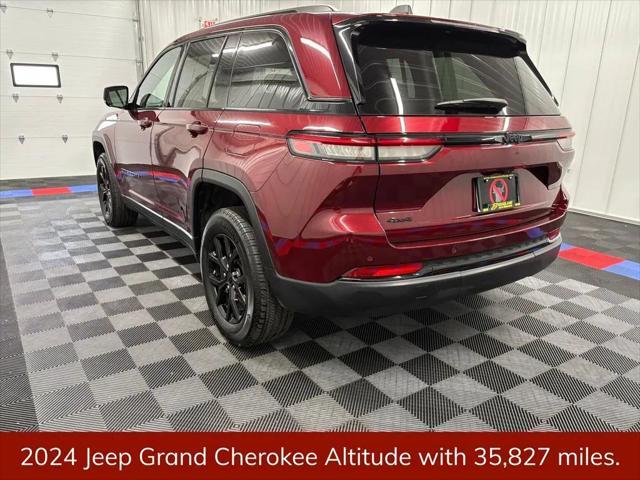 used 2024 Jeep Grand Cherokee car, priced at $36,555