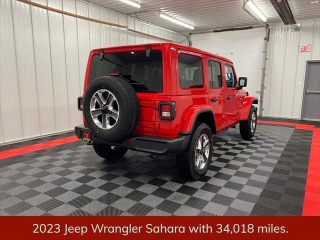 used 2023 Jeep Wrangler car, priced at $35,847