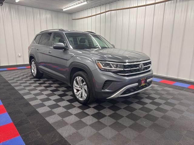 used 2021 Volkswagen Atlas car, priced at $22,555