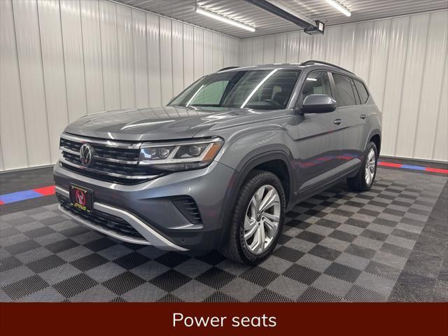 used 2021 Volkswagen Atlas car, priced at $22,555