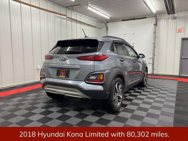 used 2018 Hyundai Kona car, priced at $14,147