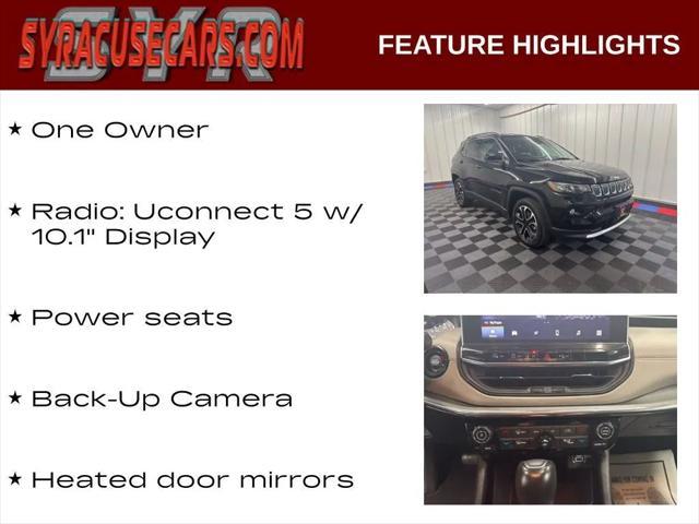 used 2022 Jeep Compass car, priced at $24,222