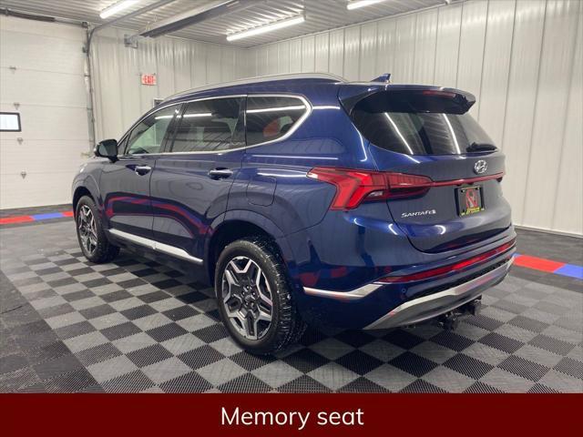 used 2021 Hyundai Santa Fe car, priced at $28,999