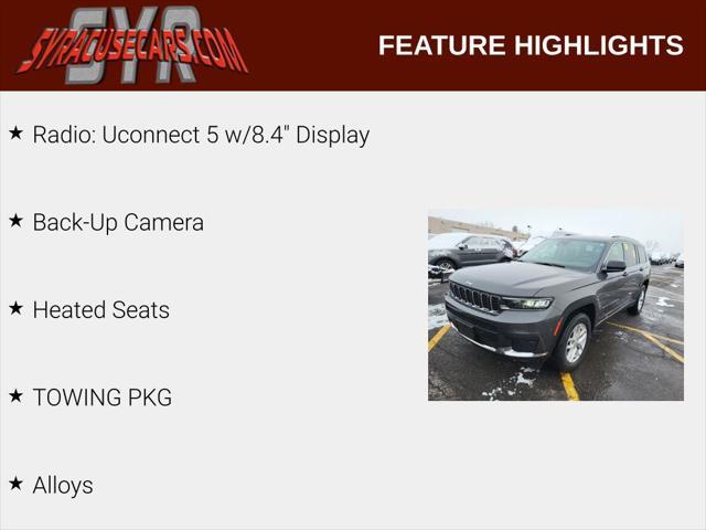 used 2021 Jeep Grand Cherokee L car, priced at $31,995