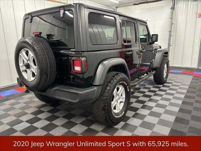 used 2020 Jeep Wrangler Unlimited car, priced at $25,888