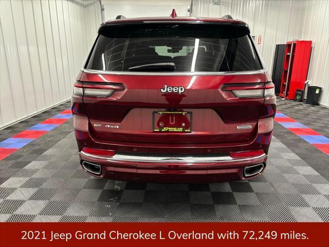 used 2021 Jeep Grand Cherokee L car, priced at $33,995