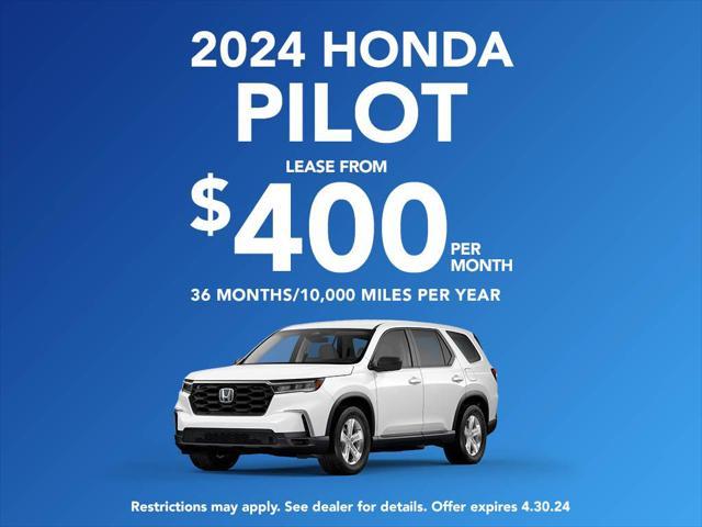 new 2024 Honda Pilot car, priced at $40,180