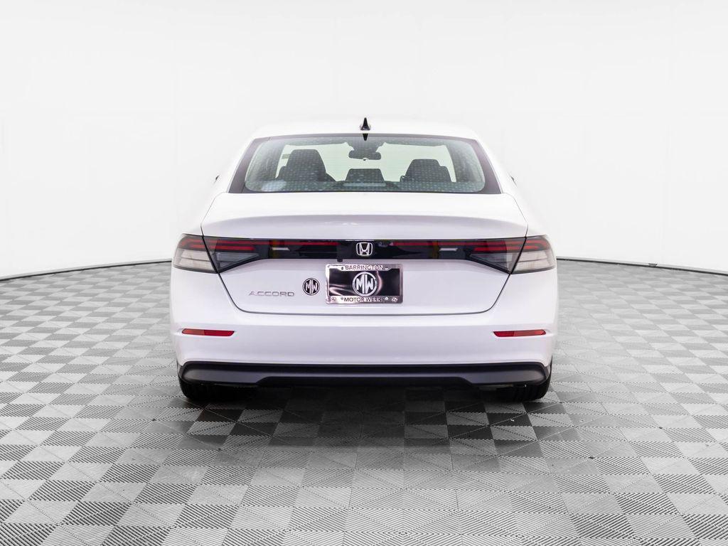 new 2025 Honda Accord car, priced at $30,705
