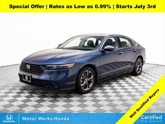 used 2024 Honda Accord Hybrid car, priced at $32,995