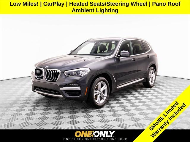 used 2021 BMW X3 car, priced at $30,495