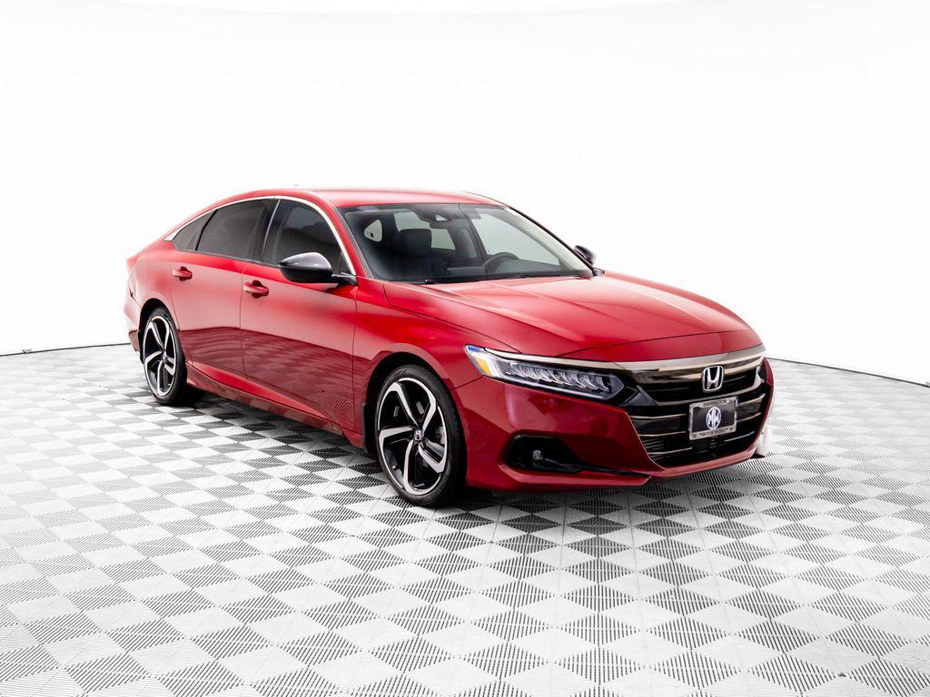 used 2021 Honda Accord car, priced at $23,395