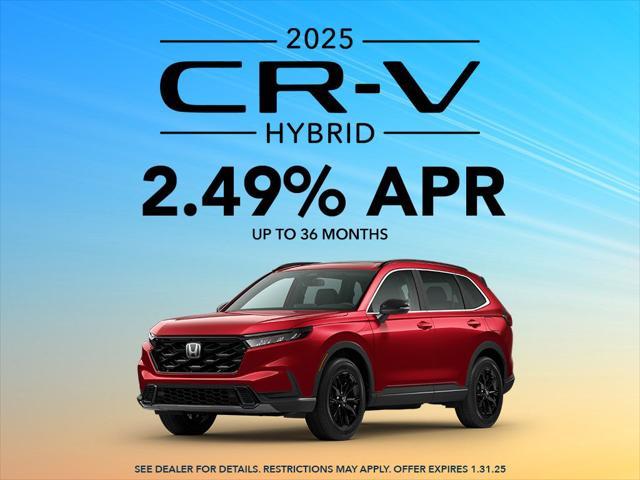 new 2025 Honda CR-V Hybrid car, priced at $38,509