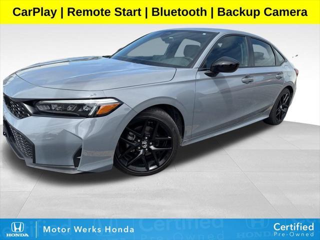 used 2025 Honda Civic car, priced at $28,001