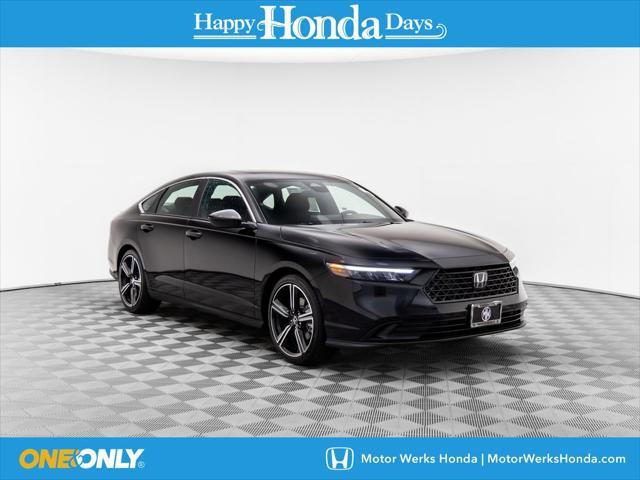 new 2025 Honda Accord Hybrid car, priced at $33,468