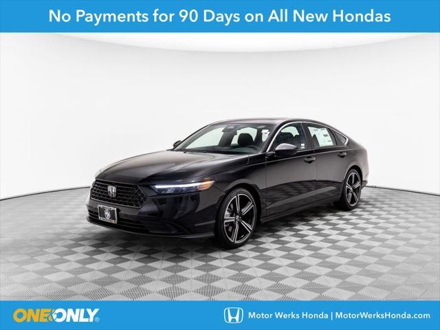 new 2025 Honda Accord Hybrid car, priced at $33,468