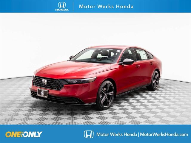 new 2025 Honda Accord Hybrid car, priced at $35,693