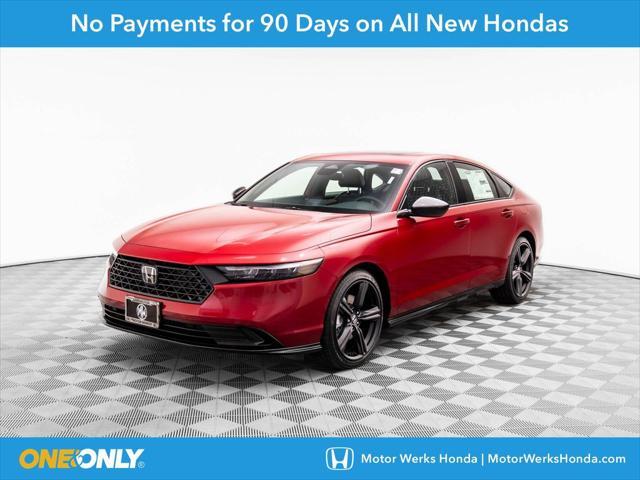 new 2025 Honda Accord Hybrid car, priced at $35,793