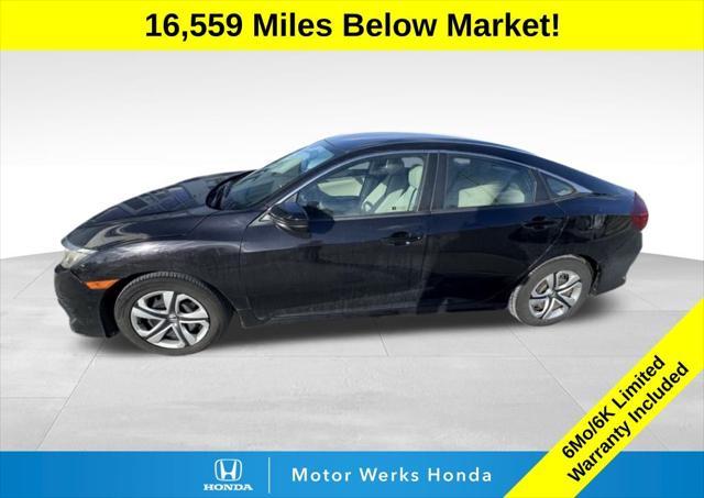 used 2017 Honda Civic car, priced at $16,201