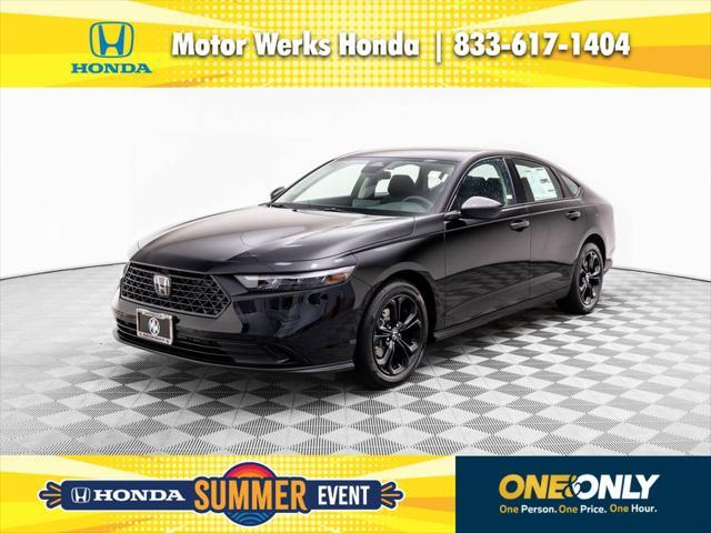 new 2025 Honda Accord car, priced at $30,274