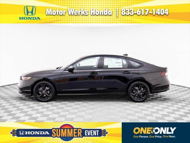 new 2025 Honda Accord car, priced at $30,274