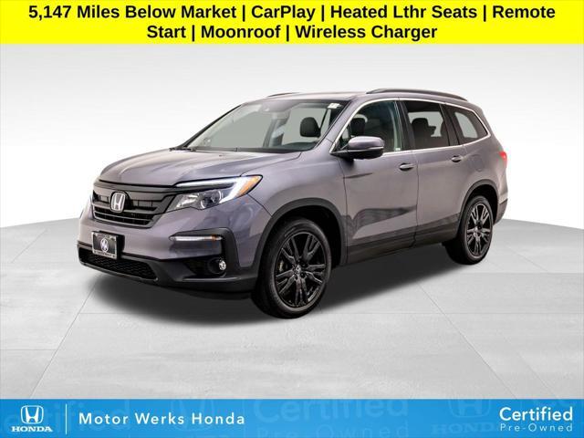 used 2022 Honda Pilot car, priced at $33,295