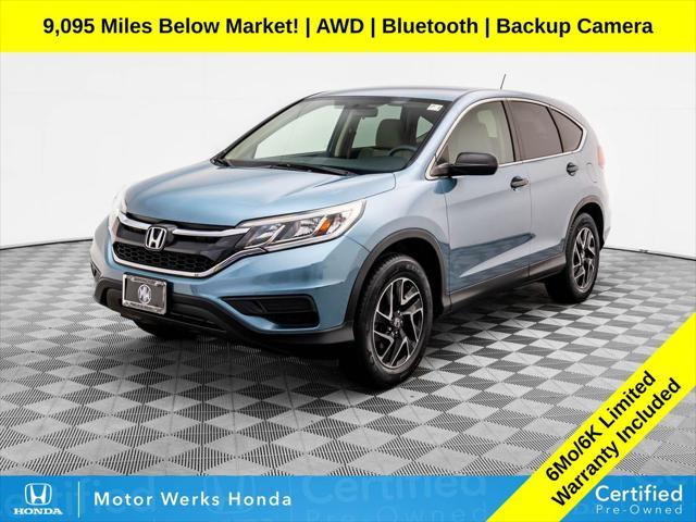 used 2016 Honda CR-V car, priced at $16,995