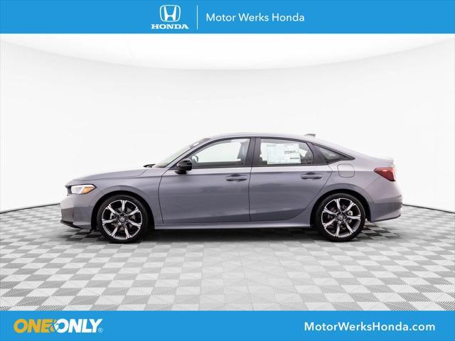 new 2025 Honda Civic Hybrid car, priced at $32,486