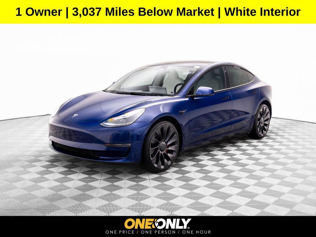used 2023 Tesla Model 3 car, priced at $32,295