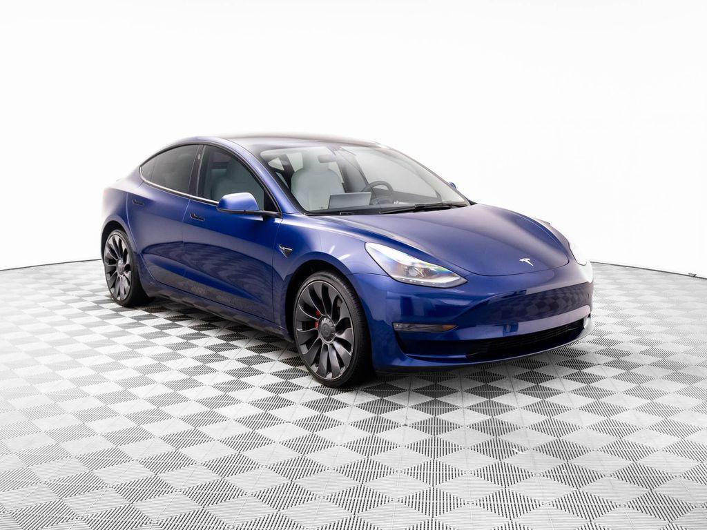 used 2023 Tesla Model 3 car, priced at $31,995