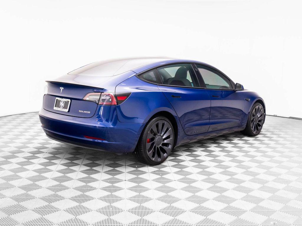 used 2023 Tesla Model 3 car, priced at $31,995
