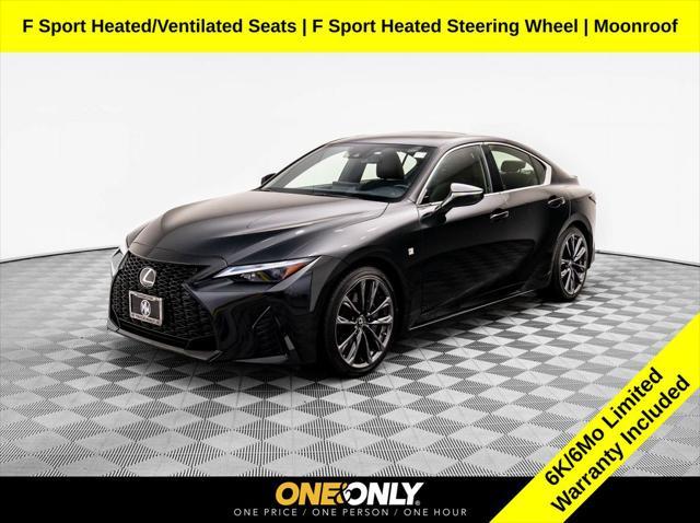 used 2021 Lexus IS 350 car, priced at $39,495