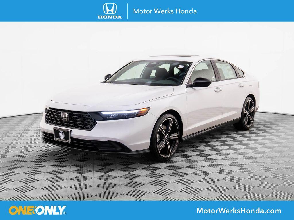 new 2025 Honda Accord Hybrid car, priced at $33,700