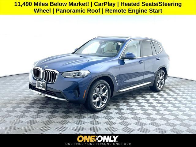 used 2022 BMW X3 car, priced at $37,995