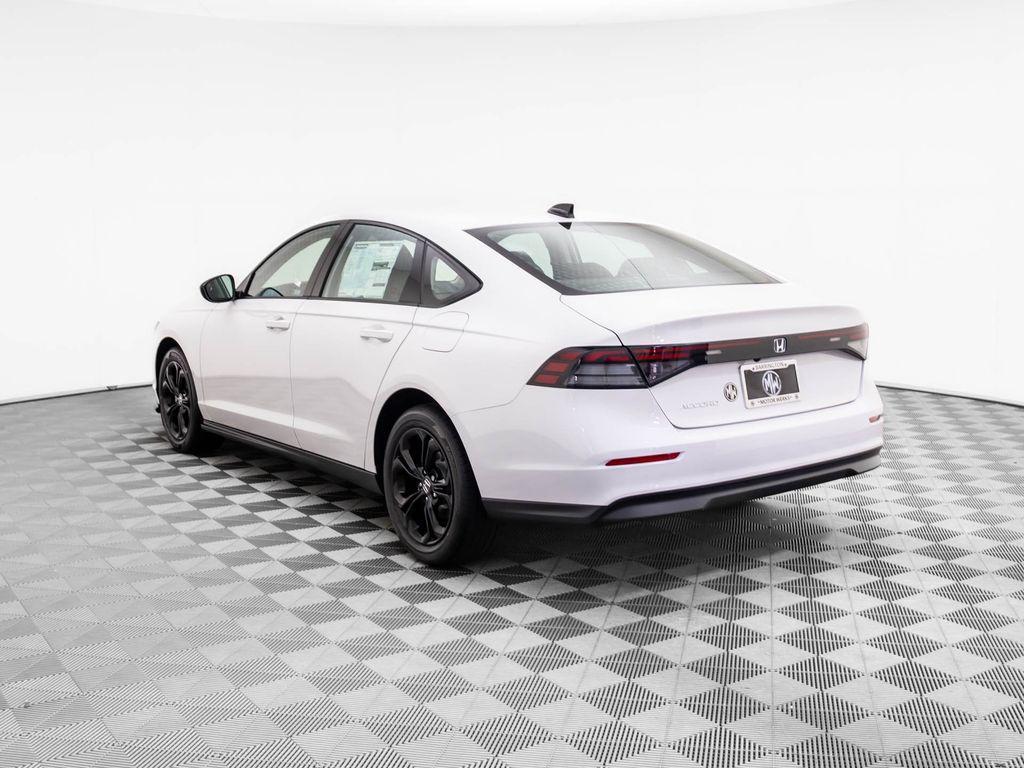 new 2025 Honda Accord car, priced at $30,750