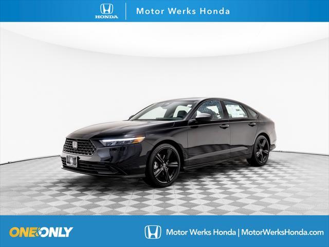 new 2024 Honda Accord Hybrid car, priced at $34,156