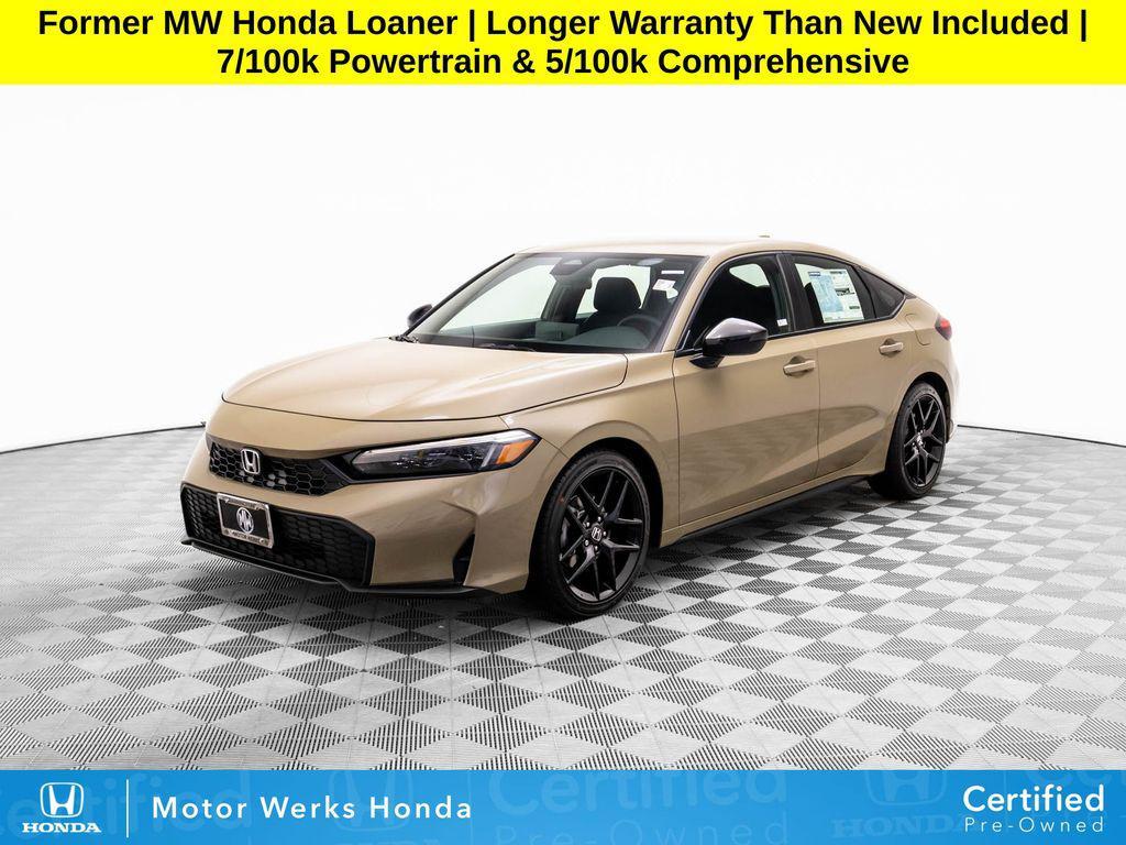used 2025 Honda Civic car, priced at $26,795