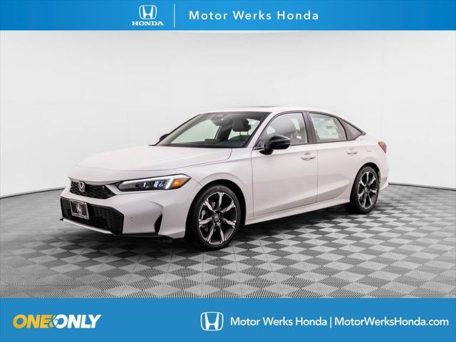 new 2025 Honda Civic Hybrid car, priced at $32,486