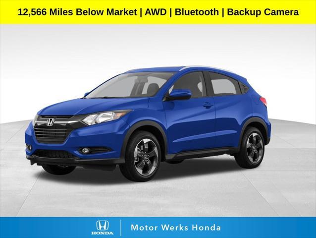 used 2018 Honda HR-V car, priced at $17,201
