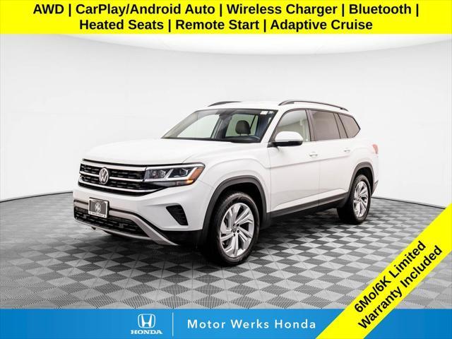 used 2023 Volkswagen Atlas car, priced at $31,625