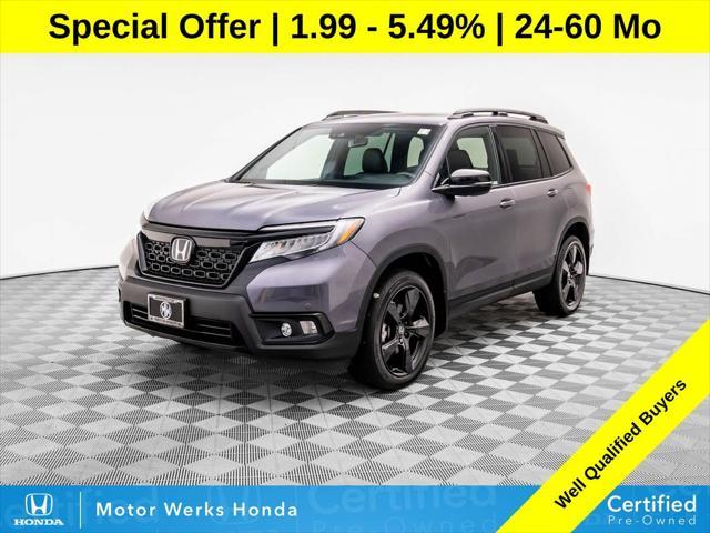 used 2021 Honda Passport car, priced at $32,425