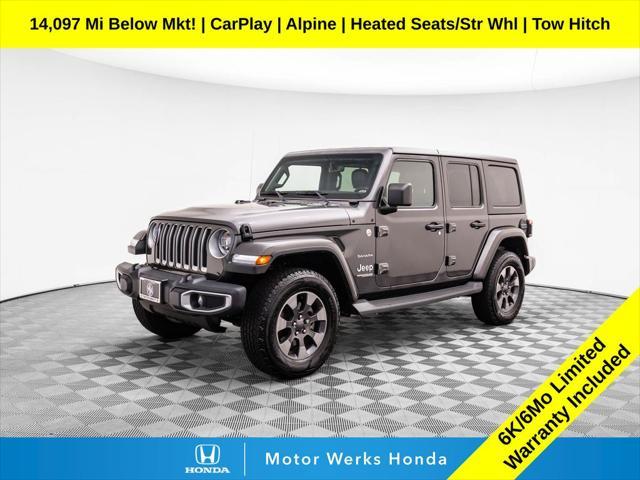 used 2018 Jeep Wrangler Unlimited car, priced at $27,295