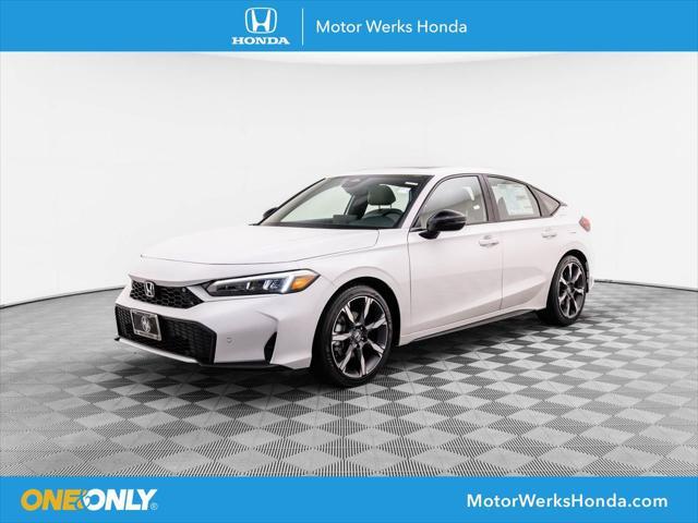 new 2025 Honda Civic Hybrid car, priced at $33,612